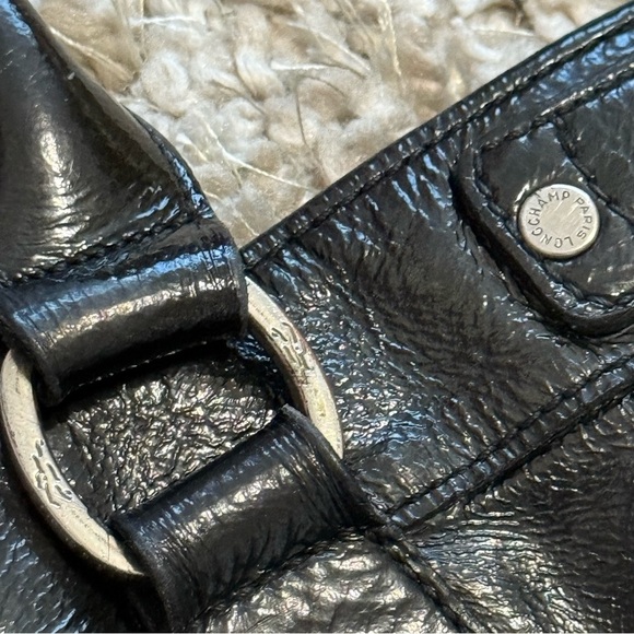 Longchamp Rousseau Black Patent leather bag - Picture 3 of 10